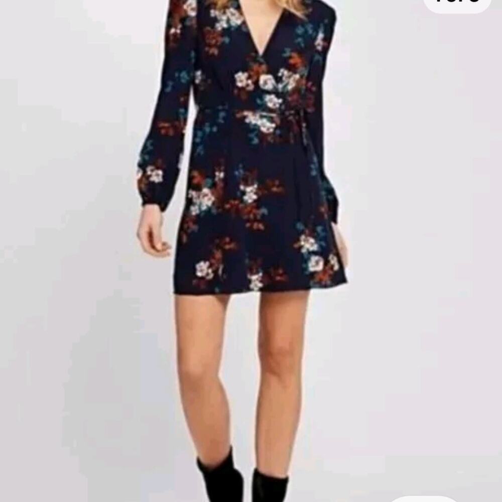 Gentle Fawn Collection Wrap Around Floral Women's Kathleen Dress size Medium #12